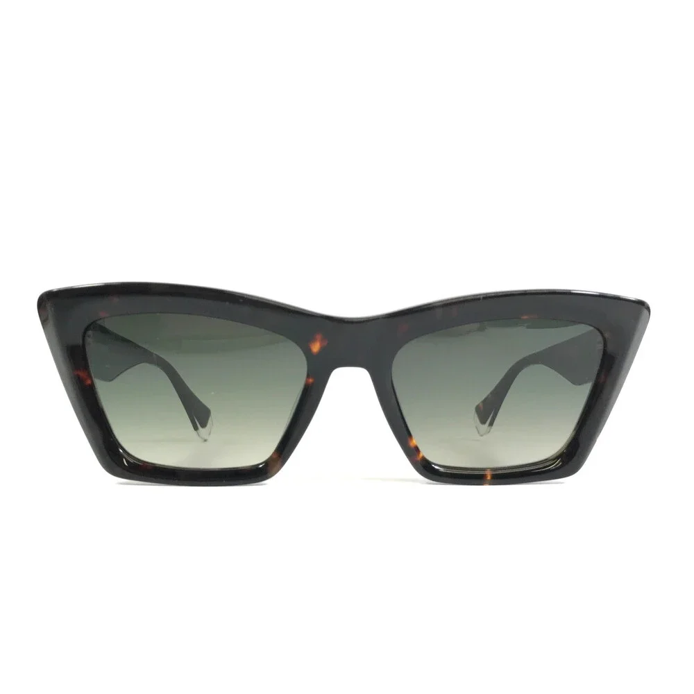 Gigi Studios Sunglasses ESMERALDA 6868/2 Dark Tortoise w/ Green Gradient Lenses